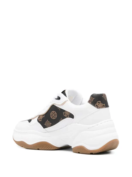 Sneakerși Guess alb
