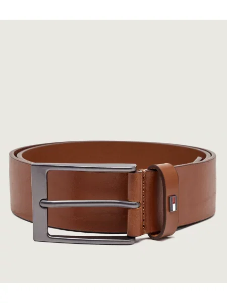 Tommy Hilfiger Curea de piele Layton maro