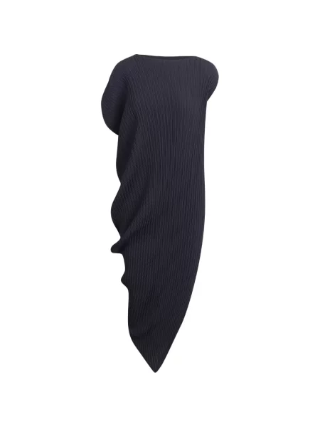 Rochie Issey Miyake asimetrică albastru