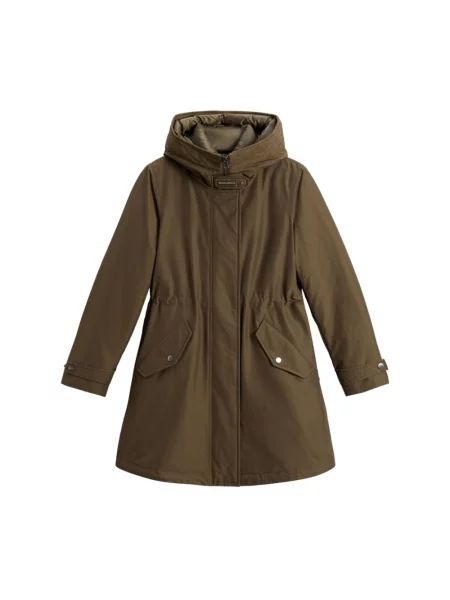 Parka Woolrich zielona