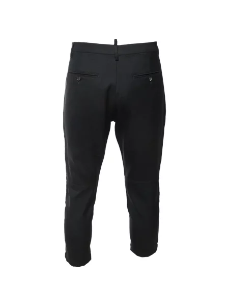 Matlasat pantaloni Dsquared2 negru