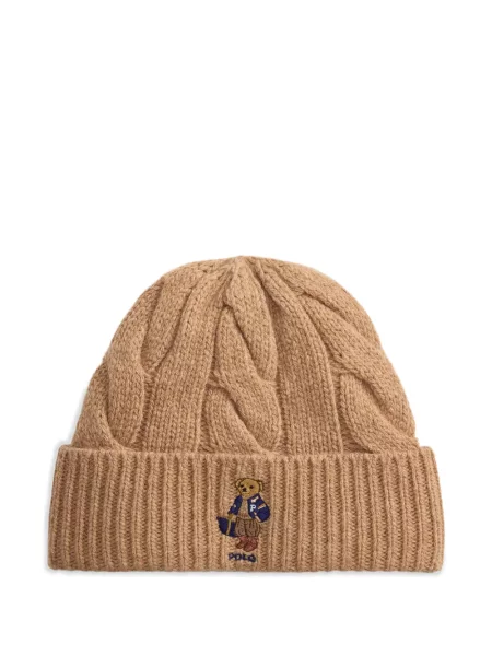Είδος υφάσματος σκούφος Polo Ralph Lauren κλασικό με κορδόνια λευκό