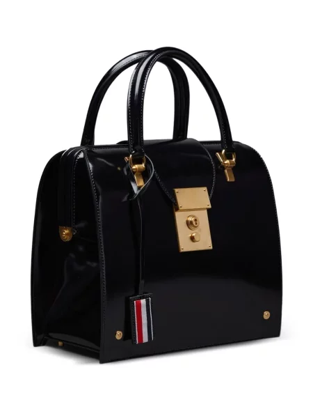 Geantă shopper Thom Browne negru