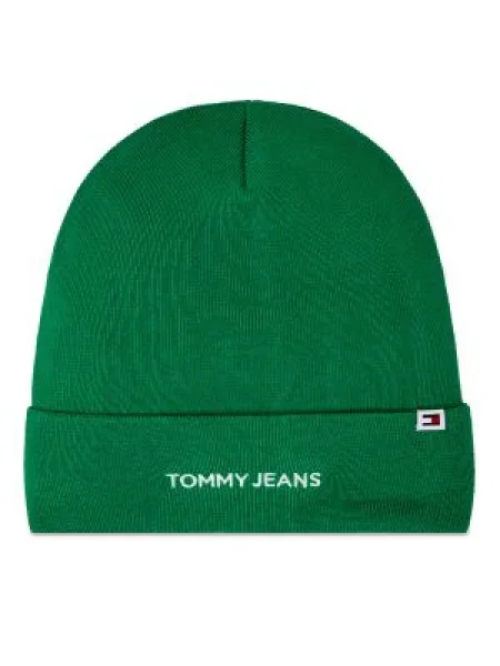 Čiapka Tommy Jeans zelená