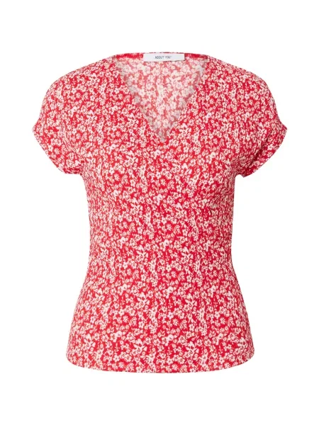 ABOUT YOU Tricou Isabella roșu alb