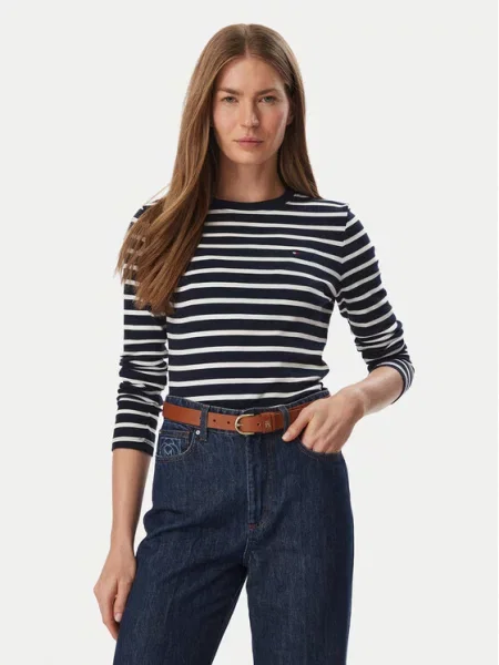 Tommy Hilfiger Blúz Cody Sötétkék