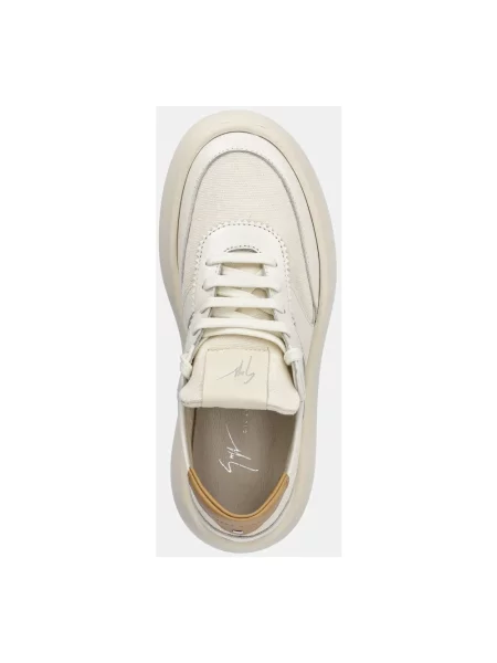 Sneakersy Giuseppe Zanotti skórzane białe