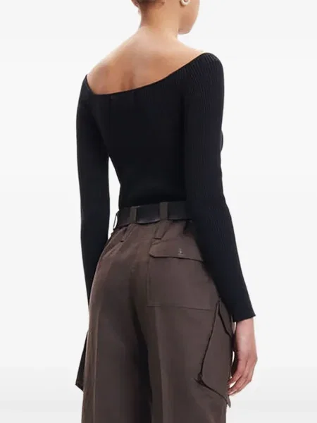 Top Samsøe Samsøe negru