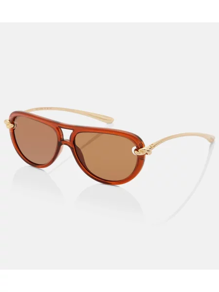 Ochelari de soare Bottega Veneta maro