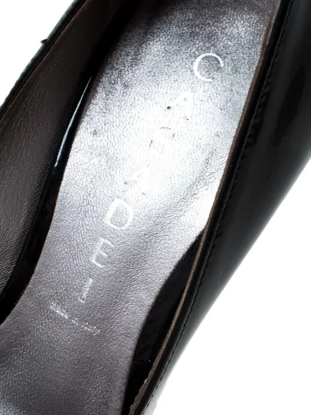 Pantofi cu toc Casadei cu platformă negru