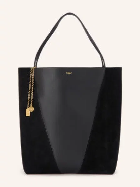 Chloé Shopperka Spin schwarz czarna