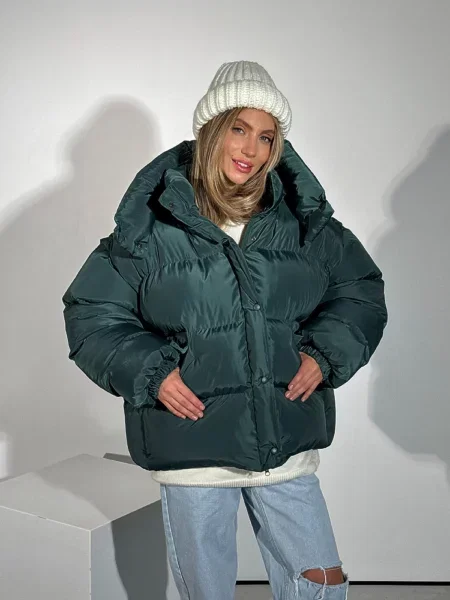Пуховик Milirud зелений