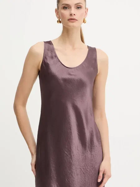 Сукня MM TALETE midi пряма бордовий