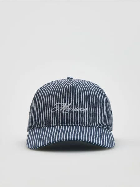 Кепка Reserved с вышивкой синяя