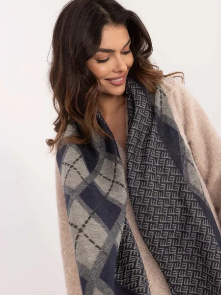 Fular Fashionhunters albastru