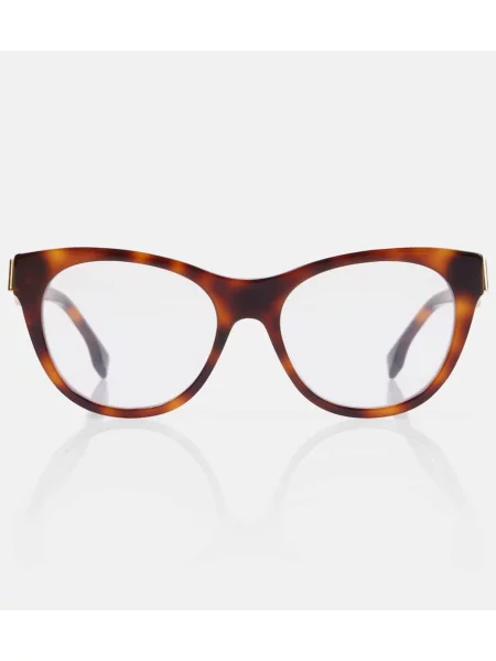 Sunčane naočale Fendi smeđa