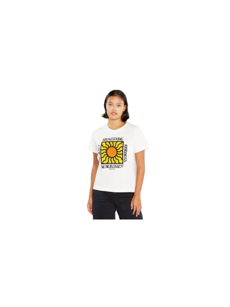 Dedicated T-shirt Mysen Gratitude Kobiety Koszulki Dedicated Size: M biały