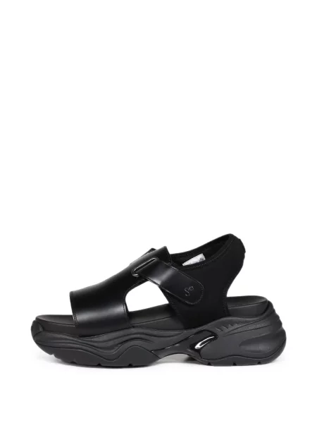Sandale Oao din piele negru
