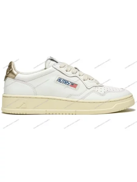 AUTRY sneakersy skórzane Medalist Low białe