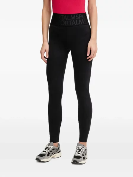 Pantaloni Sportalm cu autograf negru