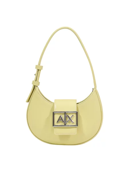 ARMANI EXCHANGE Torba za čez ramo JODIE svetlo rumena