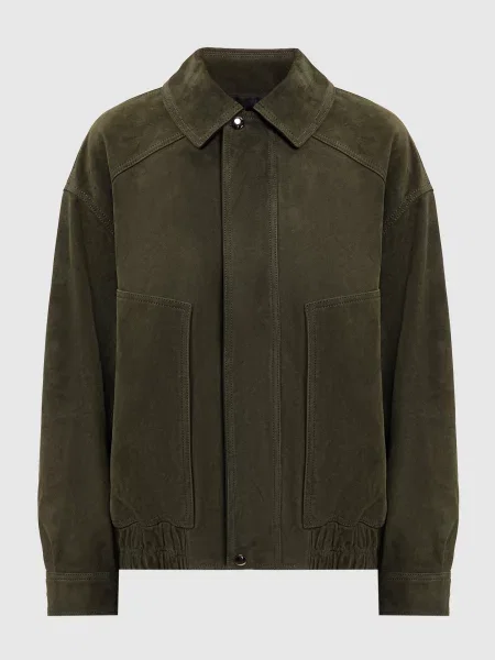 Замшева куртка Babe Pay Pls зелена