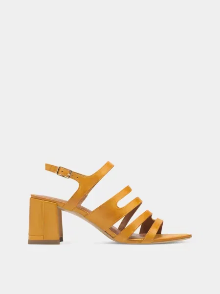 Шкіряні Босоніжки Tamaris жовтий