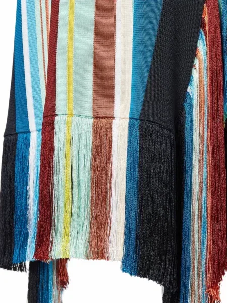 Rochie Fendi cu dungi albastru