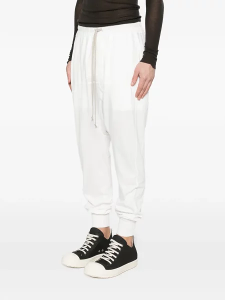 Raišteliu kelnės Rick Owens Drkshdw balta