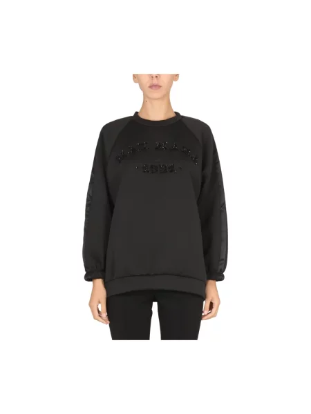 Bluza Max Mara z dżetami czarna