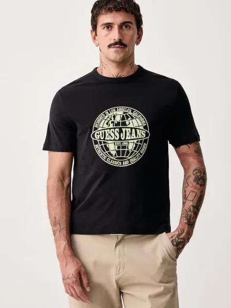 Guess Jeans T-shirt czarna
