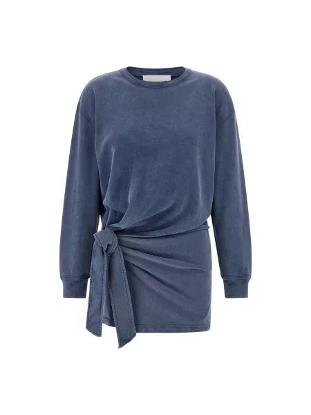 Mała mały sukienka mini Marant Etoile garniturowa niebieska