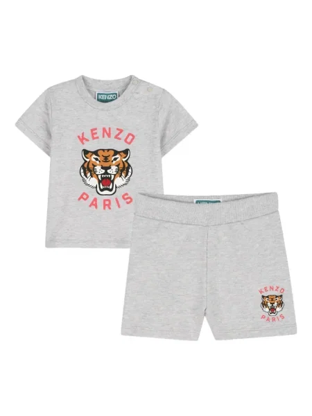 Szorty dziecięce Kenzo szare