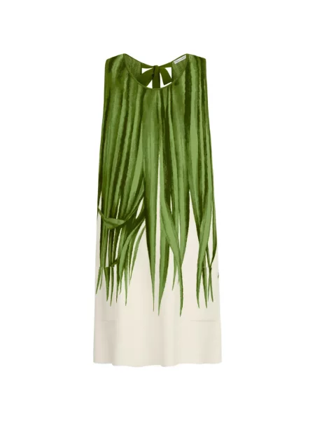 Rochie Oscar De La Renta din jacard verde