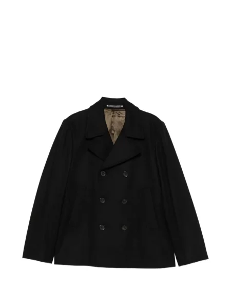 Dvouřadý kabát Ps Paul Smith černý