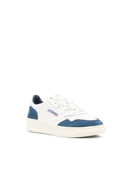 Sneakersy Autry skórzane niebieskie
