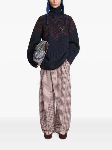 Pantaloni Dries Van Noten drapate