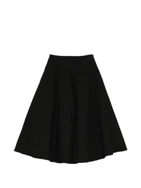 Fustă Yohji Yamamoto din poplin negru