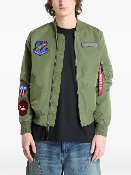 Geacă bomber Alpha Industries verde