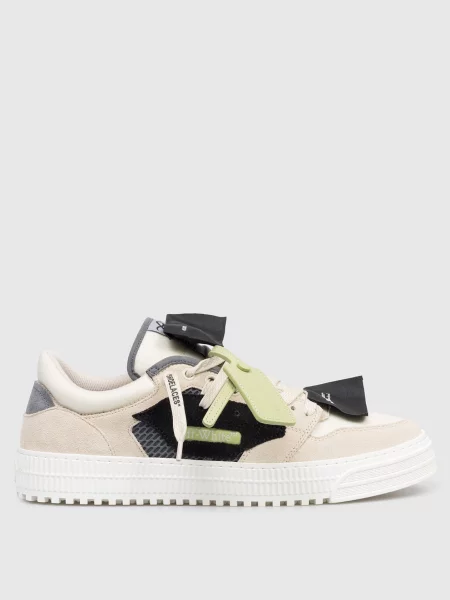 Комбіновані кросівки Off Court Off-white бежеві
