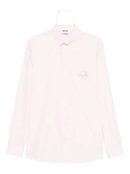 Риза Moschino бродирана розово