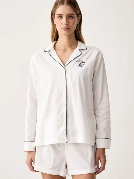 Lauren Ralph Lauren pyžamo dámske biela