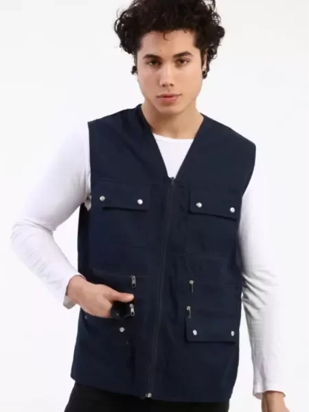 Vestă Dewberry albastru închis