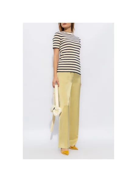 Koszulka Jil Sander niebieska