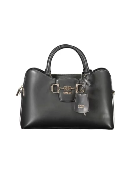 Guess torebka tote z imitacji skóry JANIE czarna
