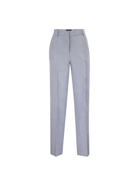 Spodnie Weekend Max Mara niebieskie