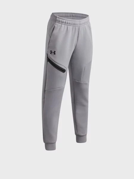 Дитячі джогери Under Armour сірі