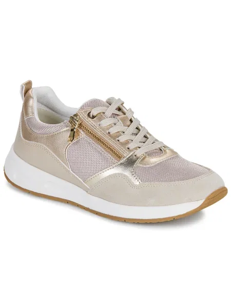 Sneakerși Geox auriu