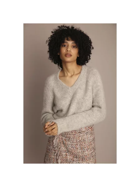 Sweter Munthe szary