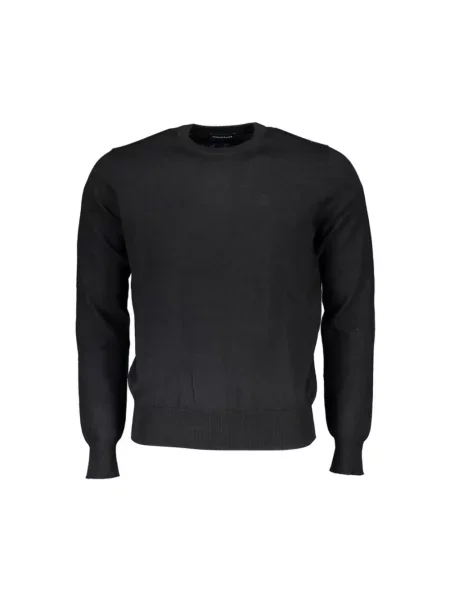 Sweter North Sails z okrągłym dekoltem z kaszmiru czarny
